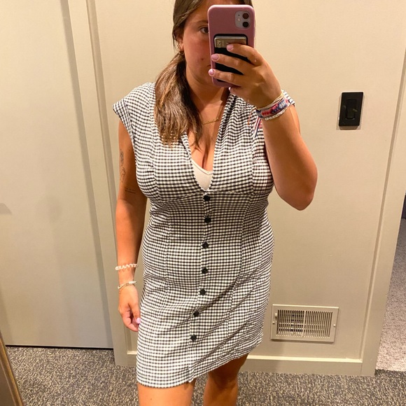 Urban outfitters plaid collared dress - Picture 3 of 4